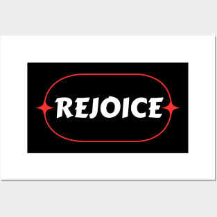 Rejoice | Christian Posters and Art